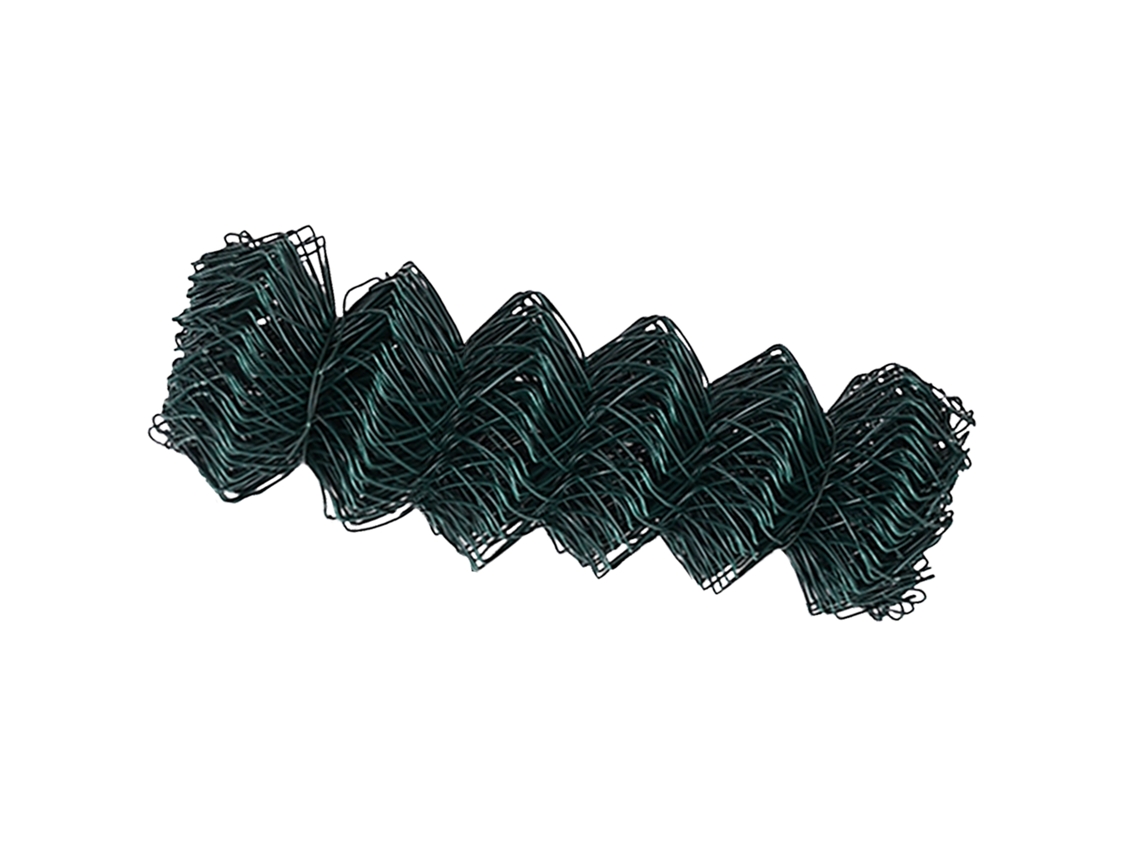 Conjunto 1 Cerca De Cadeia Vidaxl Verde Ferro (10 X 0,8 M)