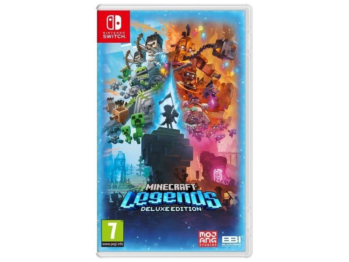 Minecraft Legends Deluxe Edition Videogioco NINTENDO Ed. Italiana Versão na Folha