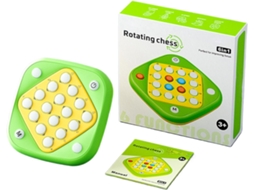 Coffret De Jeu Déchecs,échiquier Puzzle Stratégie Rotatif Multifuncional Para Et Adultos 2 Joueur Gokoco
