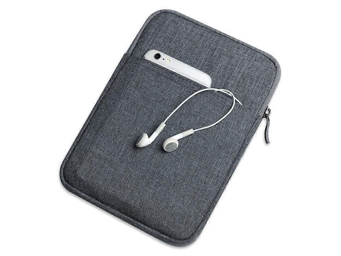 Capa Fina Para Tablets De 8 Polegadas, Protetora À Prova Dágua Com Bolso Cinza Escuro Multicolorido Multicolorido Tuotuo (br)