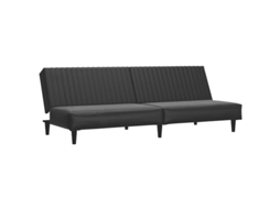 Sofa Bed, Sofa Beds Vidaxl Preto Couro Artificial (n/a)