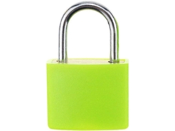 Cadeado Para Mala, Mini Cadeado De Aço Resistente Para Avião, 6 Cores, Para Mala De Viagem, Diário, Estojo De Plástico