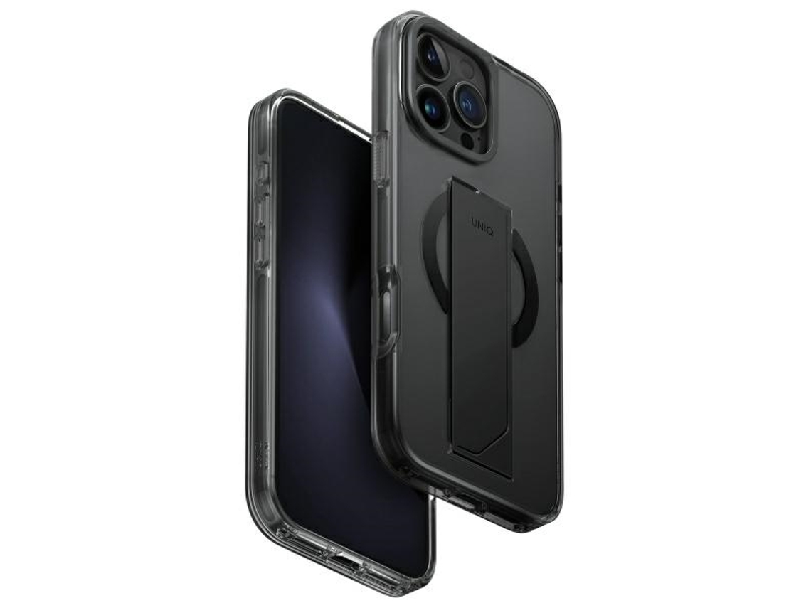 Capa Uniq Heldro Max Para Iphone 16 Pro Max Com Carregamento Sem Fio Magclick