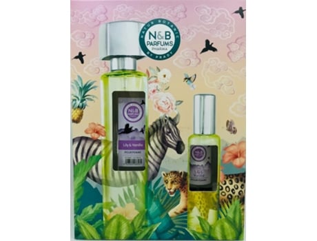 Coffret Natal Nb Perfume Feminino Lily E Vanilla R30 Nº479 150ml 50ml Natur Botanic By Prady