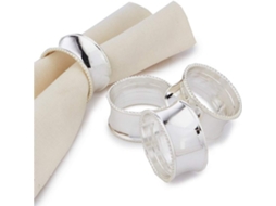 Conjunto de 8 Anéis de Guardanapo para Decoração de Mesa DUREFORWARD