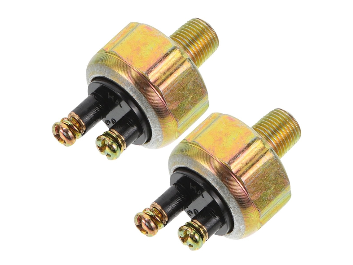 2 peças de interruptor de luz de freio hidráulico de ferro de 10 mm
