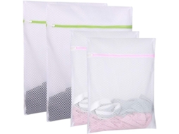 Eainbei 4 Bolsas De Lavanderia De Malha Extra Grandes E Resistentes Para Roupas Fragéis E Peças Duráveis