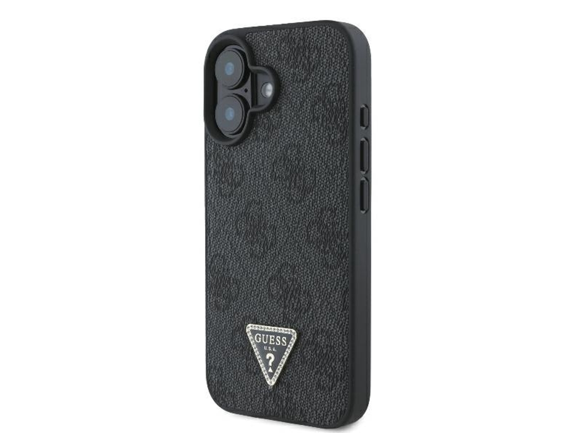 Capa para iPhone 16 GUESS Rígida Preto