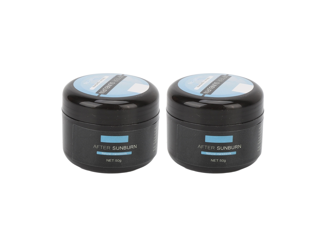 2pcs Creme After Sun Hidratante Restaurador Suave para Pele, Acalma e Repara Danos Solares