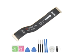 Cabo de Dados Micro USB com Luz Fluida Vermelha EOOCOO