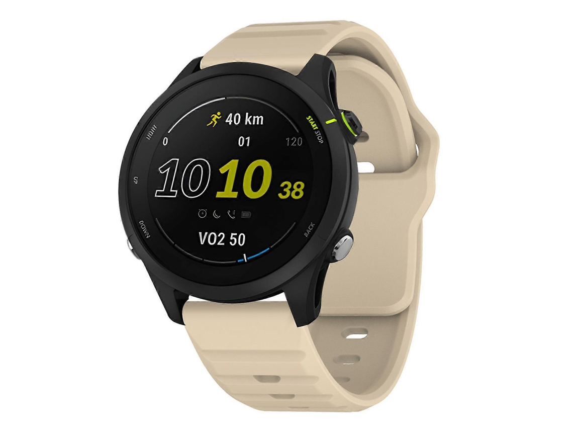 Pulseira De Silicone Para Relógio Com Fivela Cravejada E Padrão De Ondas Kalebol