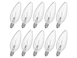 Lâmpadas Incandescentes Ctc B10 E12 15w 120v 15w Nova Line