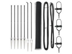 Conjunto 1 Cerca Externa Vidaxl Cinzento Aço (10 X 1,2 M)