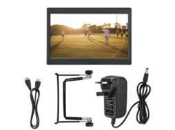 Monitor Portátil Ips De 10,1 Polegadas Com Display Led Para Raspberry Pi, Entrada Hdmi/vga/av