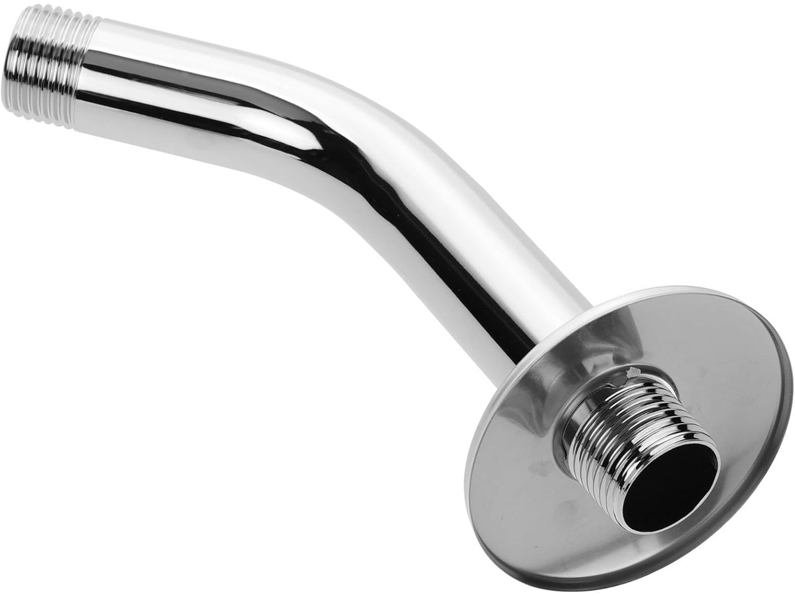 Suporte De Braço Chuveiro Coheali Em Aço Inoxidável Com Flange, Fácil De Instalar E Com Design Robusto, Acabamento