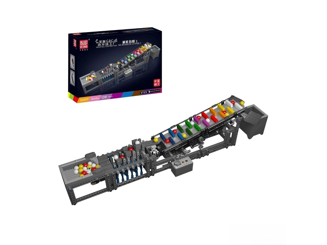 Mould King Motorized Rainbow Stepper Ii 26009