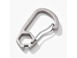 Carabiner Ultra leve Ti 10g para Chaves e Camping