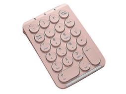 Teclado Numérico Sem Fio Bluetooth Com Teclas Redondas E 22 Teclas Recarregáveis Ly Ebike