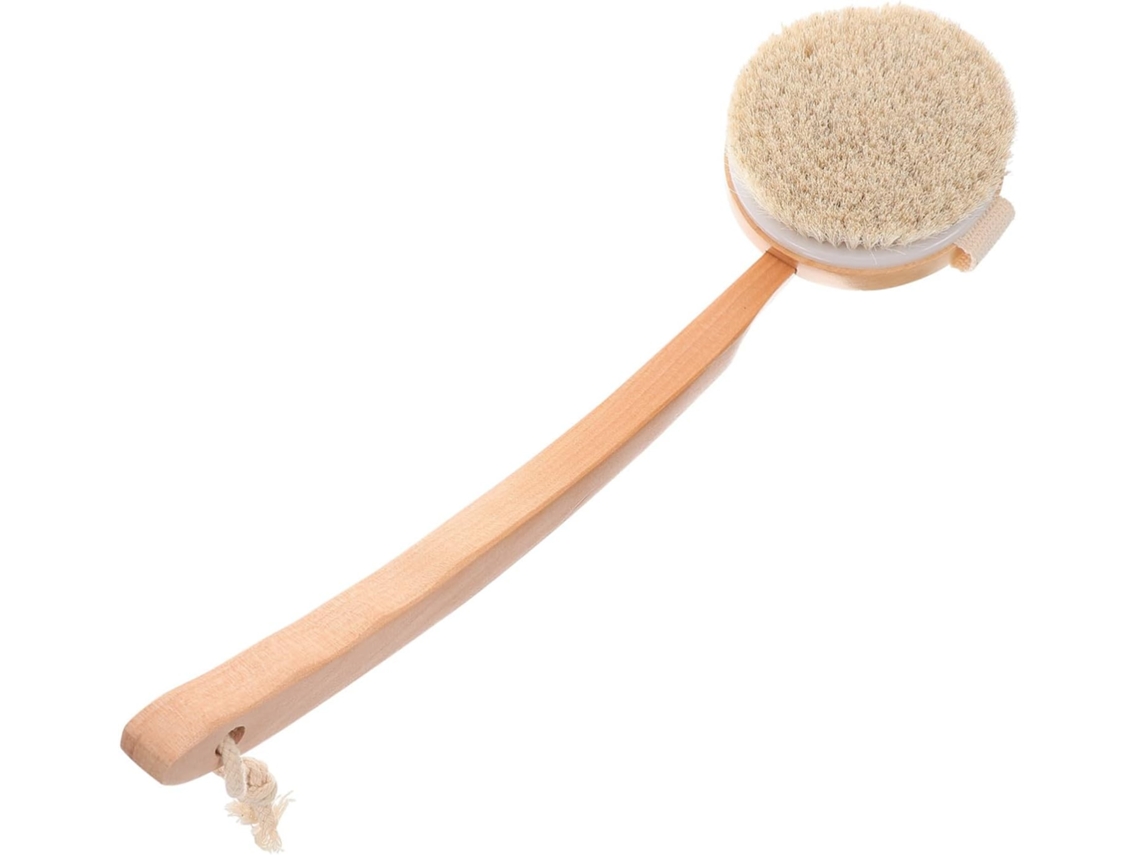 Escova De Banho Esfoliante Ukcoco Para As Costas, Escova De Vaso Sanitário Com Massagem E Cabo Longo