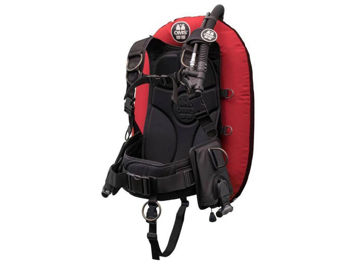 Oms Colete de Mergulho Iq Lite Cb Signature com Performance Mono Asa 27 Lbs
