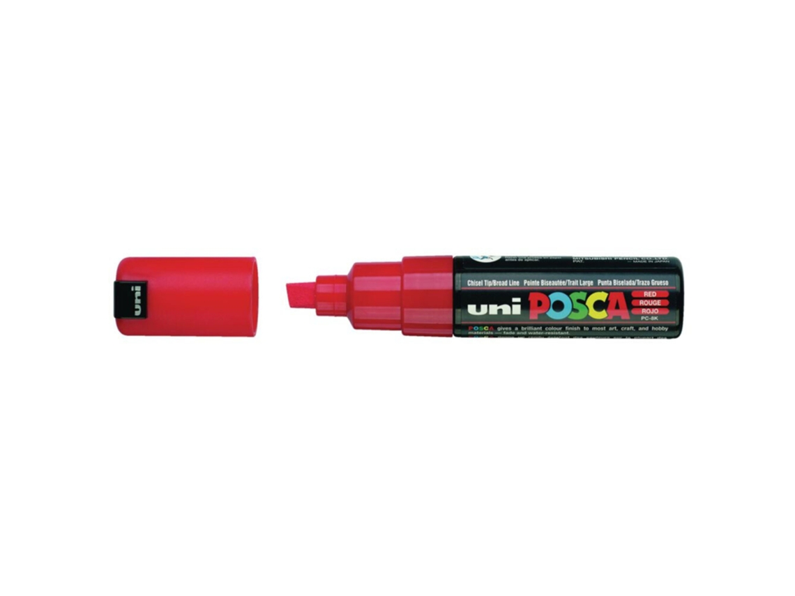Marcador POSCA Pc8k 8 Mm Vermelho