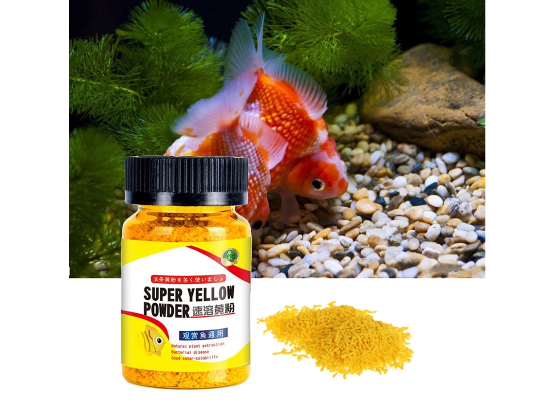 Primeiro uso do Instant Yellow para aquário: Previna infecções em peixes ornamentais.