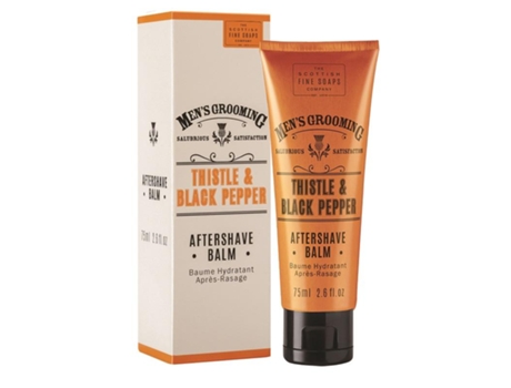 Scottish Fine Soaps Thistle & Black Pepper Aftershave Balm 75ml