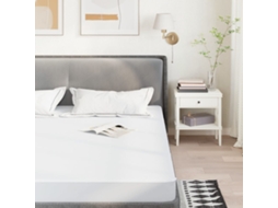 Vidaxl Protetor De Colchão Impermeável 120x200 Cm Branco