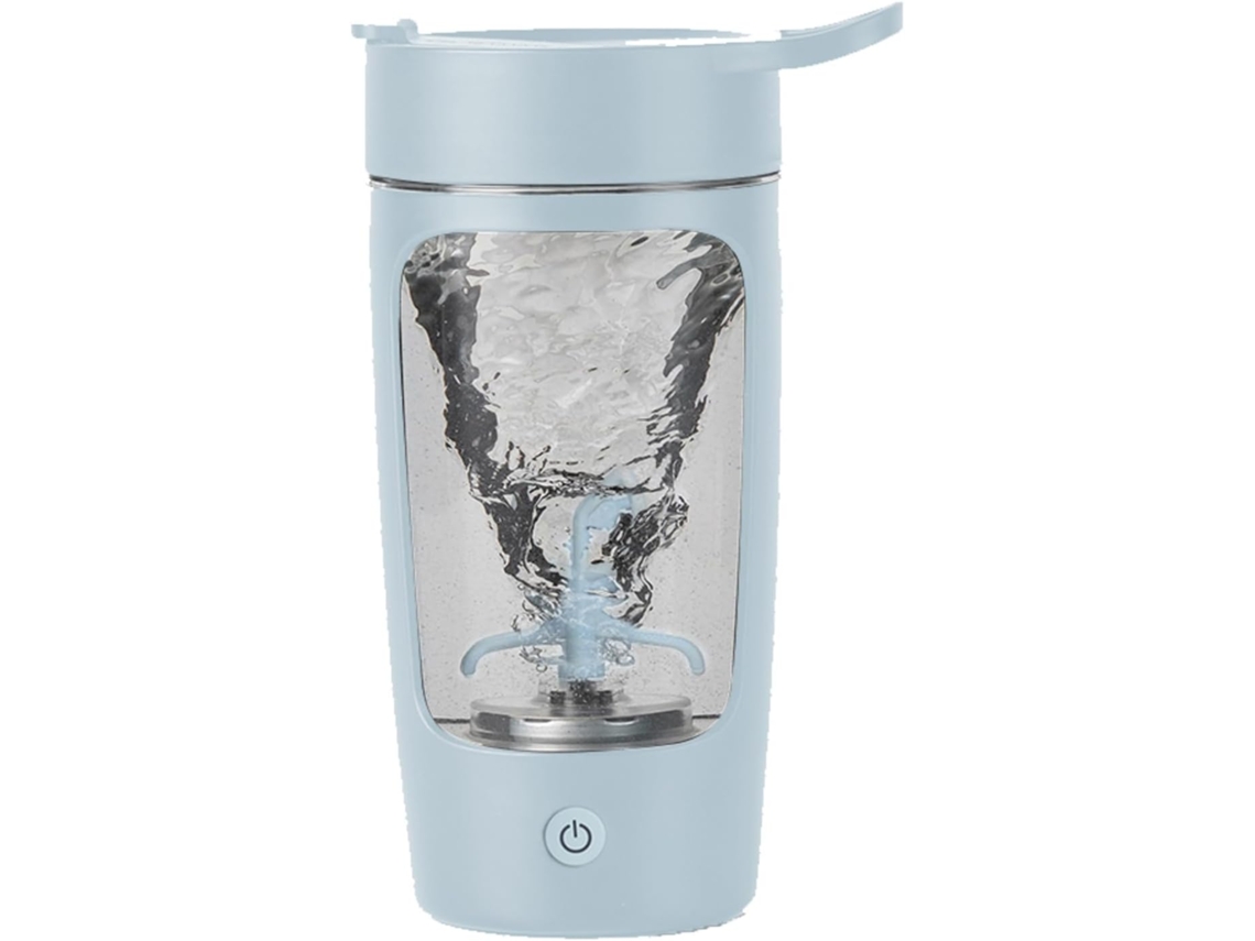 Garrafa Misturadora Eletrica ZRUXE BPA Free (650ML - Azul)