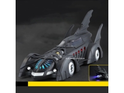 Batmóvel (estilo 1 Asa Única), Escala 1:18, Com Efeitos Sonoros E Luminosos, Feito De Metal E Latão.