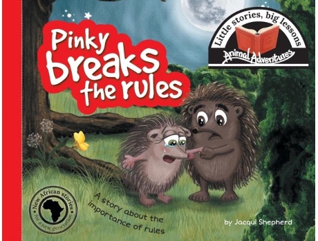 Livro Pinky Breaks The Rules Little Stories, Big Lessons De Jacqui Shepherd (inglês)
