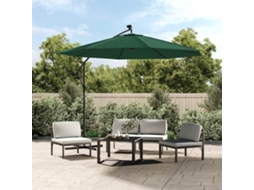 Vidaxl Tecido De Substituição P/ Guarda-sol Cantilever 300 Cm Verde
