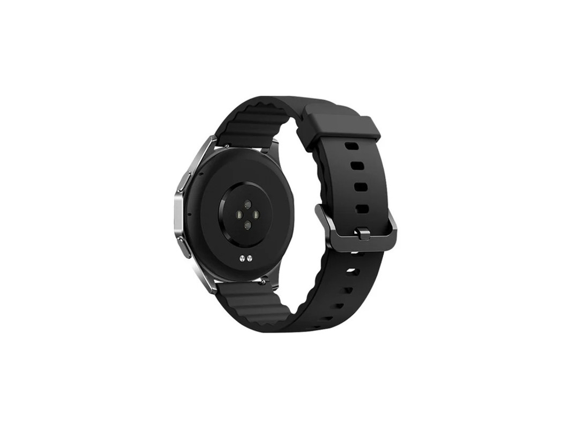 Smartwatch GTX15 GPS Masculino, à prova d'água 3 ATM, monitor de frequência cardíaca, energia corporal, preto, Bestvite