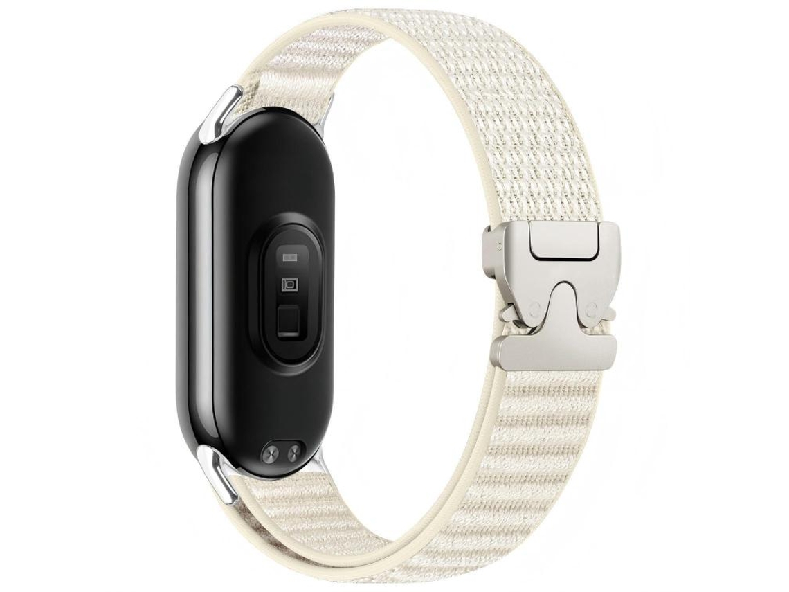 Bracelete para Xiaomi Smart Band 10/9/8 XIAOMOYU em Nylon Trançado com Padrão de Montanha e Fivela de Paraquedas Starlight