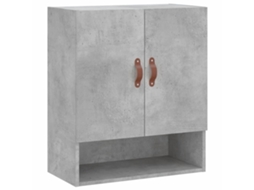 Armário de Parede Derivados de Madeira Cinzento Cimento MAISON EXCLUSIVE (60x31x70 cm)