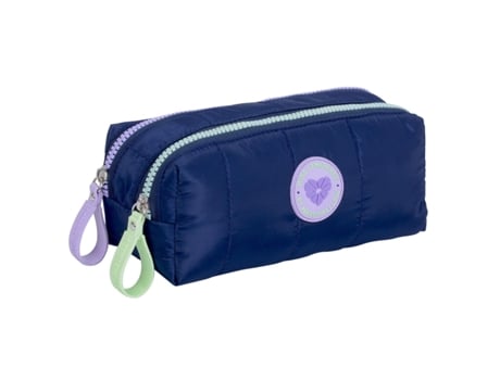 Estojo Escolar Miss Lemonade Bloomy Navy 2025 Duplo 65620