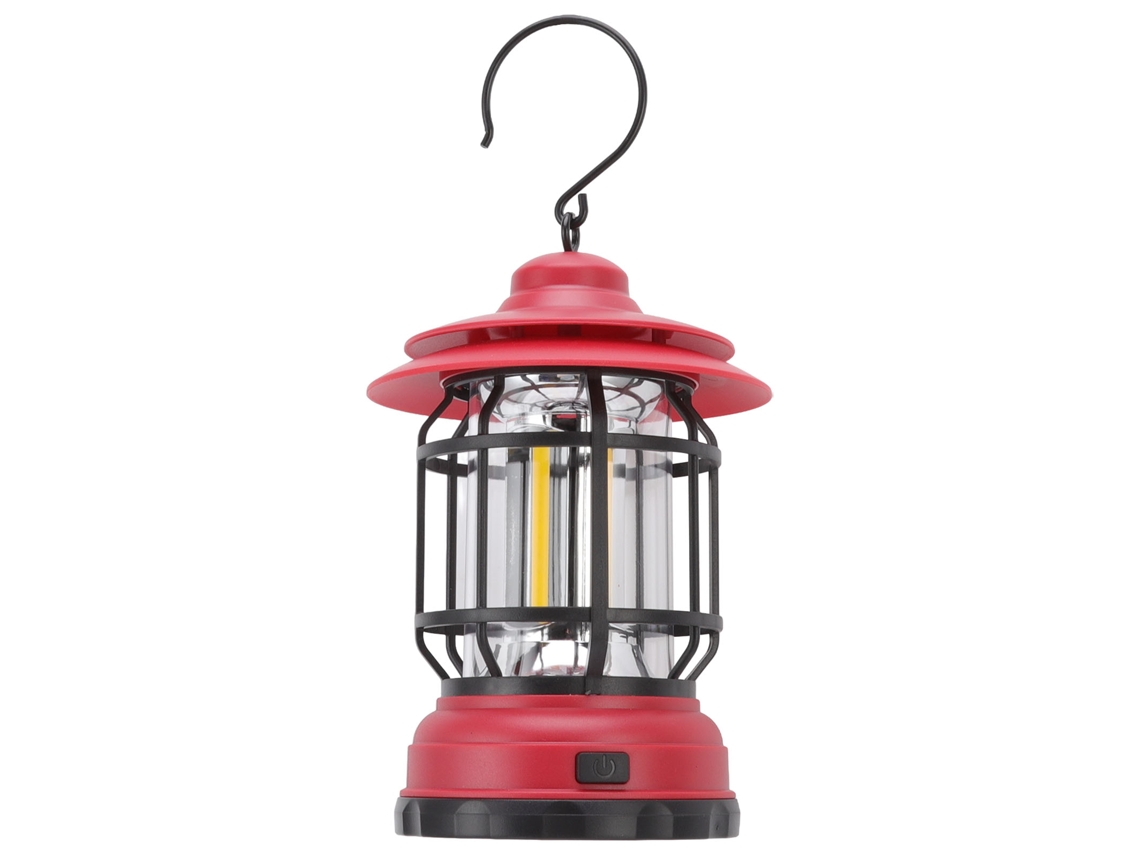 2026 lanterna de Camping Portátil Led Exterior para Tiendas Multifuncional Retro Colgante Luz de Emergencia Roja