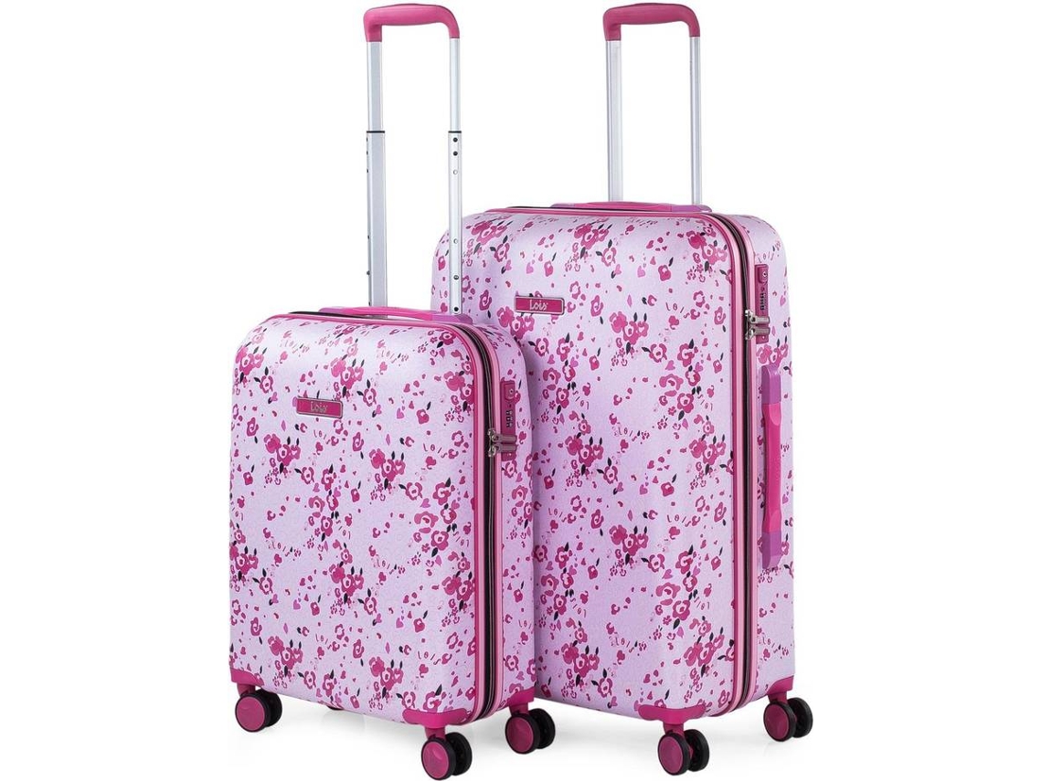 Conjunto de Malas de Viagem LOIS 131800 Rosa (64 L)