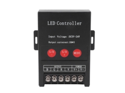 Controlador de Led Rgb de Alta Potência com 15 Modos, Shell de Ferro, Wireless para Ktv, Hotel e Lar