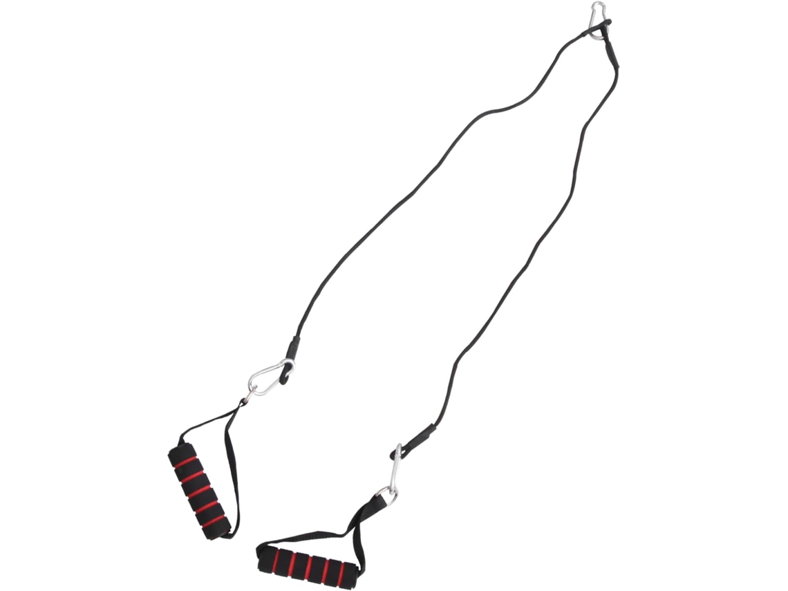 Acessório Para Máquina De Cabo Expansor Peito E Corda Bíceps, Exercícios Com Faixas Resistência Em Casa