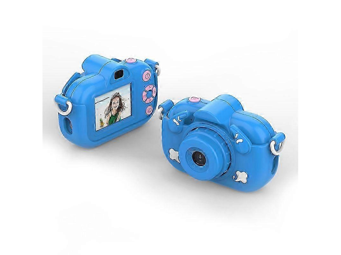 Máquina Fotográfica Digital Infantil Com Ecrã De 2 Polegadas E Câmara Dupla Para Selfies
