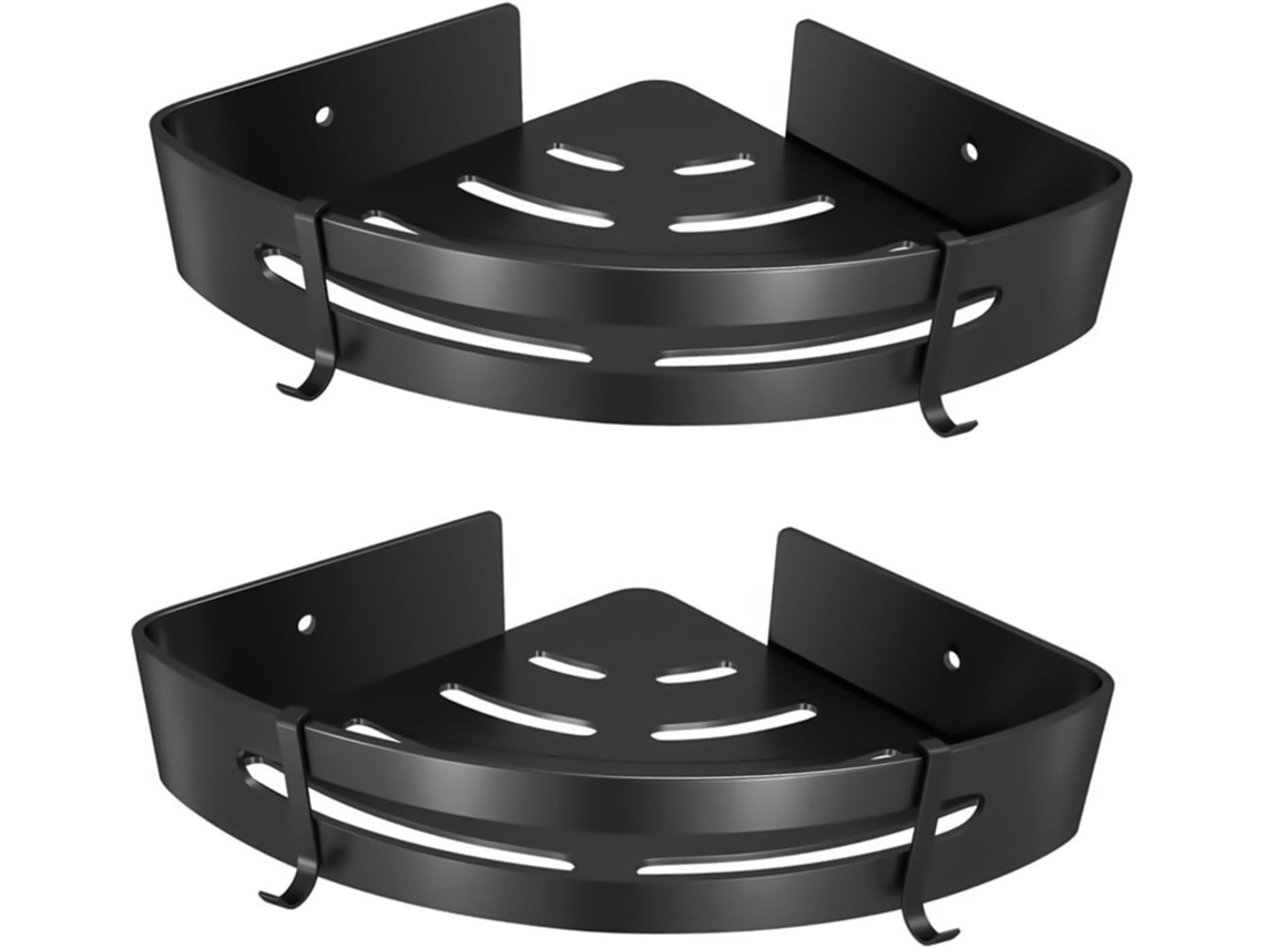 Organizador De Chuveiro De Parede Em Aço Inoxidável, 2 Peças, Para Cozinha, Resistente. Gokoco