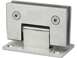 Dobradiças Para Porta De Box Vidro, 2 Peças, Aço Inoxidável, Clipe Para Porta De Vidro Banheiro, Grampo Sem Moldura