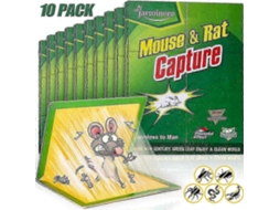 Pacote Com 10 Armadilhas Adesivas Humanizadas Para Ratos, Ecológicas E Sustentáveis ​​c5 Olysi Shop