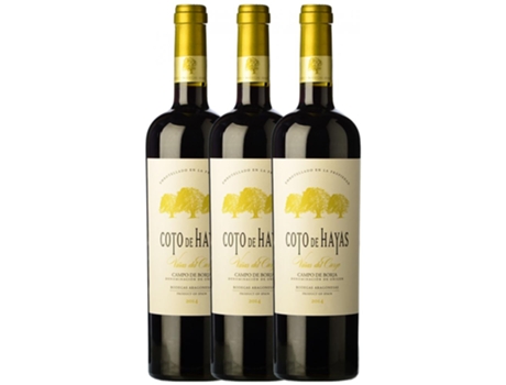 Vinho BODEGAS ARAGONESAS Bodegas Aragonesas Coto De Hayas Campo De Borja Reserva (0.75 L - 3 unidades)