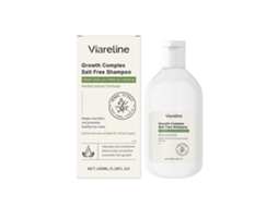 Shampoo Herbal Viareline com Efeito Redutor de Frizz e Limpeza Suave LAXISCREED