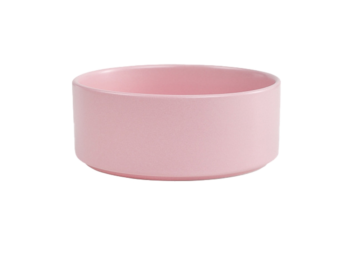 Tigela de Cerâmica para Gatos e Cães de Pequeno Porte, Antiderrapante, para Água e Ração AQUAFORGE