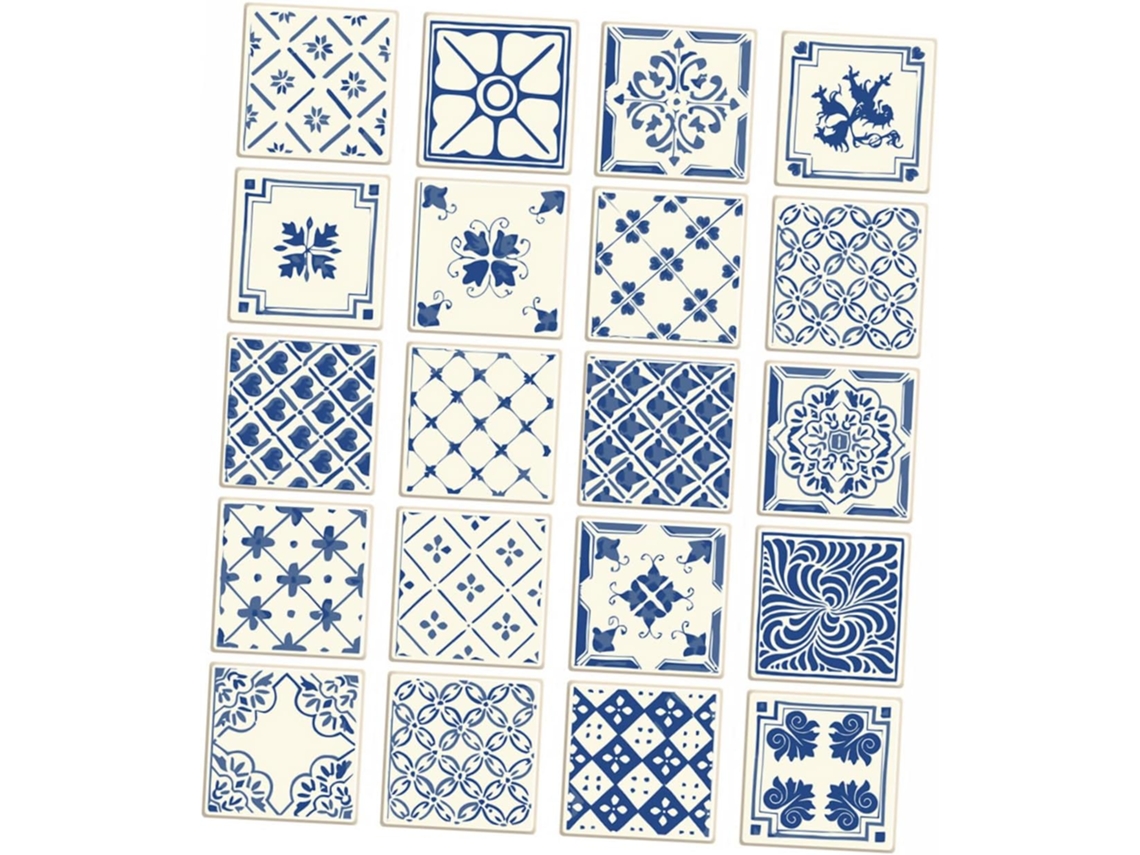 Pacote Com 20 Adesivos De Parede Autoadesivos, Fáceis De Aplicar E Duráveis.