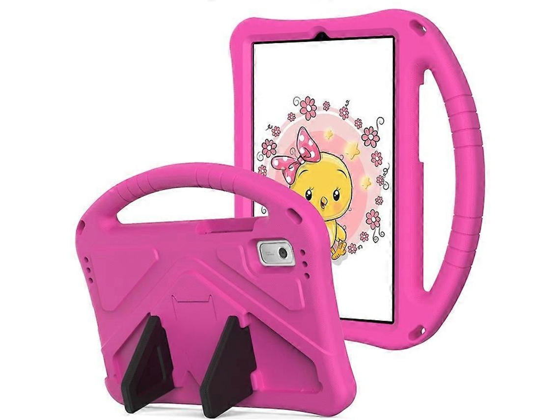 Capa Protetora De Eva Resistente A Impactos, Compatível Com O Lenovo Tab M9. Design Com Alça E Suporte Integrado.