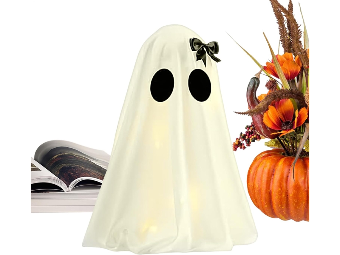 Decoração De Mesa Iluminada Com Fantasmas Halloween